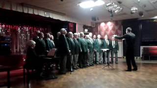 Caerphilly Male Voice Choir Live in the Buffs [upl. by Rashida931]