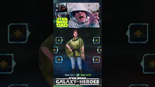 Star Wars Galaxy of Heroes  Galactic Legend Leia Organa Unlock swgoh starwars galaxyofheroes [upl. by Ihcalam]