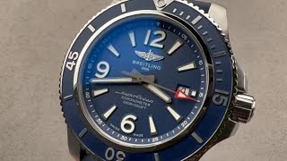 Breitling Superocean A17367D81C1S2 Breitling Watch Review [upl. by Nylevol]