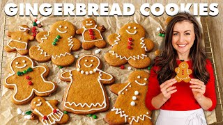 Easy amp Festive Gingerbread Cookies Recipe  Perfect Holiday Treat 🎄 [upl. by Ayres]