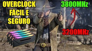 COMO FAZER OVERCLOCK NA MEMORIA RAM DE MANEIRA SEGURA 2024 [upl. by Adil612]