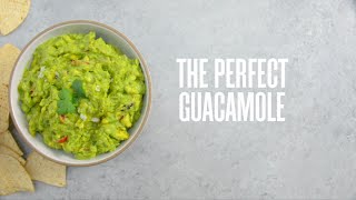 HOW TO MAKE THE PERFECT GUACAMOLE [upl. by Ateekahs782]