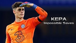 Kepa Arrizabalaga Impossible Saves for Chelsea [upl. by Aerdnuahs]