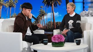 Korean Beatboxer Bigman Daeung Yun Wows Ellen [upl. by Wandis]