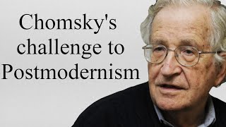 Chomskys Open Question to Postmodernists [upl. by Ennairam770]