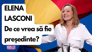 ELENA LASCONI  DE CE VREA SĂ FIE PREȘEDINTE IGDLCC 248 [upl. by Rhodia]