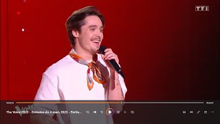 The Voice France 2023  Caravane  Raphaël  Thomas Larose  Audition à lAveugle [upl. by Anirat]