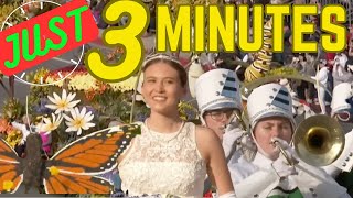 Discover the Rose Parade 3 Minute History of the Tournament of Roses Parade [upl. by Kriste218]