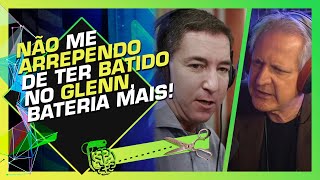 BRIGA COM O GLENN GREENWALD NA JOVEM PAN  AUGUSTO NUNES  Cortes do Inteligência Ltda [upl. by Mcclimans]