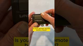 CHANGE THE BATTERY IN LiftMaster GARAGE DOOR OPENER REMOTE  CR2032 Battery Replacement [upl. by Zsuedat963]