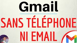 Mon Compte GMAIL sans EMAIL ni TELEPHONE comment RECUPERER la connexion amp laccès au compte Gmail [upl. by Atirec]