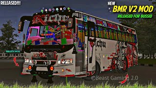 Bussid New BMR V2 Bus Mod Released ll Download Mod ll Beast Gaming 20 ll bussidmods [upl. by Noffihc]