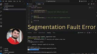 segmentation fault error in C segmentationfault pointer mingw gcc [upl. by Redford]