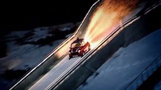 Mini Ski Jump  Top Gear Winter Olympics  Part 2 [upl. by Tobye]