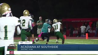 FNF 2013 Week 8  Acadiana vs Southside [upl. by Ddarb]