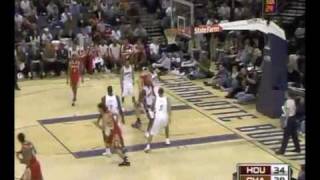 Houston Rockets Highlights vs Bobcats 3132009 [upl. by Ahseenal]