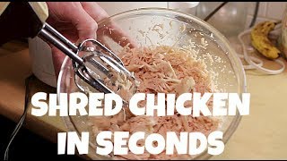 Shred Chicken in Seconds [upl. by Yenruoj]