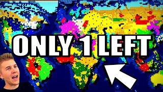 All 44 Nations Battle for Earth Until 1 Left Civilization Battle Royale [upl. by Hadwyn139]