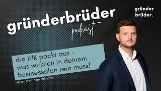 39 die IHK packt aus  das gehört wirklich in deinen businessplan [upl. by Soinotna814]