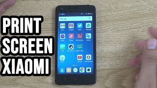 Como tirar print da tela em celular Xiaomi  Print screen [upl. by Hermina]