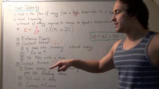 Heat Capacity Specific Heat Capacity and Molar Heat Capacity [upl. by Ihcas419]