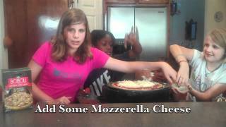 How to Make Pizza  Cute Kids Make Rainbow Pizza [upl. by Marian]