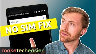 How To Fix SIM Card No Service Problem on Any Android Phone  No Service SIM Card Issues [upl. by Doehne299]