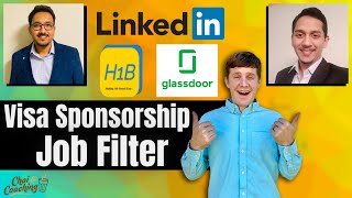 US Companies That Sponsor Work Visas  H1B amp OPT Job Filter For Glassdoor amp LinkedIn [upl. by Biddie]