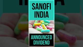 Sanofi India Share Latest News  Sanofi India Dividend News sharemarket stockmarket sanofi news [upl. by Alled943]