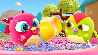 The Potty Training song for kids amp potty song for baby Nursery rhymes for kids with Hop Hop the owl [upl. by Ahsyekat]