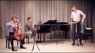 Scriabin Etude op2 n°1 for theremin cello and piano [upl. by Erasaec]