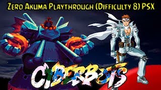 Cyberbots Fullmetal Madness Zero Akuma Playthrough Difficulty 8 PSX [upl. by Anoyet]