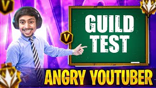 ANGRY YOUTUBER GUILD TEST 😲 ANGRY YOUTUBER TOP 1 😎👽 nonstopgaming freefirelive rai ⭐ rggamer [upl. by Notlem]