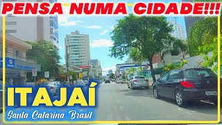 CIDADE ITAJAÍ SC CONHECENDO CENTRO Pensa numa cidade top 😎 [upl. by Emmott]