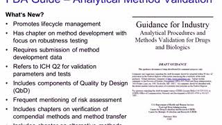 Validation of Analytical Methods according to the New FDA Guidance [upl. by Nika553]