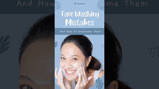 Face Cleansing Skincare Mistakes To Avoid shortsshortsfeedyoutubeshortstrendingshortsviralshort [upl. by Eerpud]