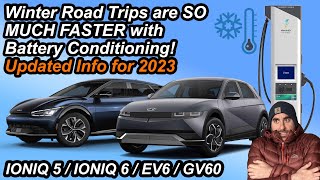 Ioniq 56 Battery Conditioning Guide for the Fastest DC Fast Charging in Winter [upl. by Novello503]