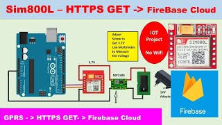 Sim800L HTTPS GET Data Firebase Cloud  sim800L https  sim800L https post Example  https get [upl. by Earissed117]