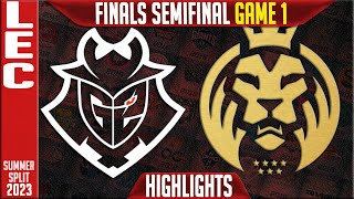 G2 vs MAD  Full Match Highlights  LEC Season Finals 2023 [upl. by Three]