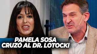 El fuerte cruce entre Pamela Sosa y Aníbal Lotocki en Telenoche [upl. by Kimitri]