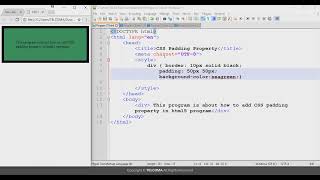 26 CSS Padding amp Gradient Property [upl. by Nivrem]