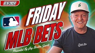 MLB Picks Today 892024  FREE MLB Best Bets Predictions and Player Props [upl. by Annohsak305]