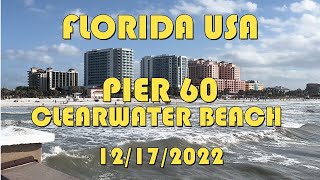 PIER 60 CLEARWATER BEACH FLORIDA USA JANUARY 17 2022 [upl. by Nittirb]