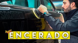 Como ENCERAR tu coche para sacar el MÁXIMO BRILLO [upl. by Ohl903]