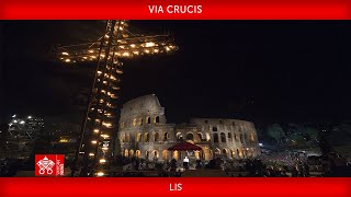 Via Crucis 29 marzo 2024 Papa Francesco  LIS [upl. by Croom]