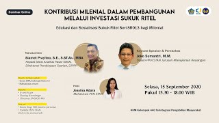 Kontribusi Milenial dalam Pembangunan melalui Investasi Sukuk Ritel [upl. by Anyehs]