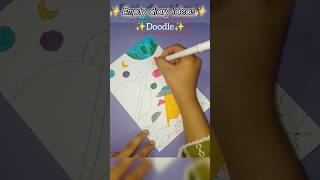 ⭐ Doodles ideas ⭐ Empty Diary ideas short Crafts539 youtubeshort doodle papercrafts diy [upl. by Esorrebma288]