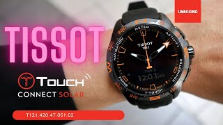 Unboxing Tissot T Touch Connect Solar T1214204705104 [upl. by Chavey]