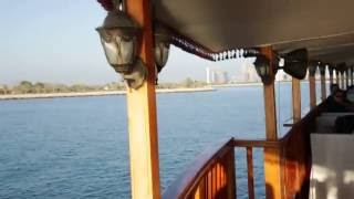 Abu Dhabi Marina Sightseeing Dhow Cruise Tour [upl. by Rajewski]