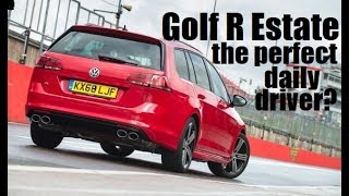 IS THE VW GOLF R ESTATE THE PERFECT DAILY DRIVER [upl. by Inad]